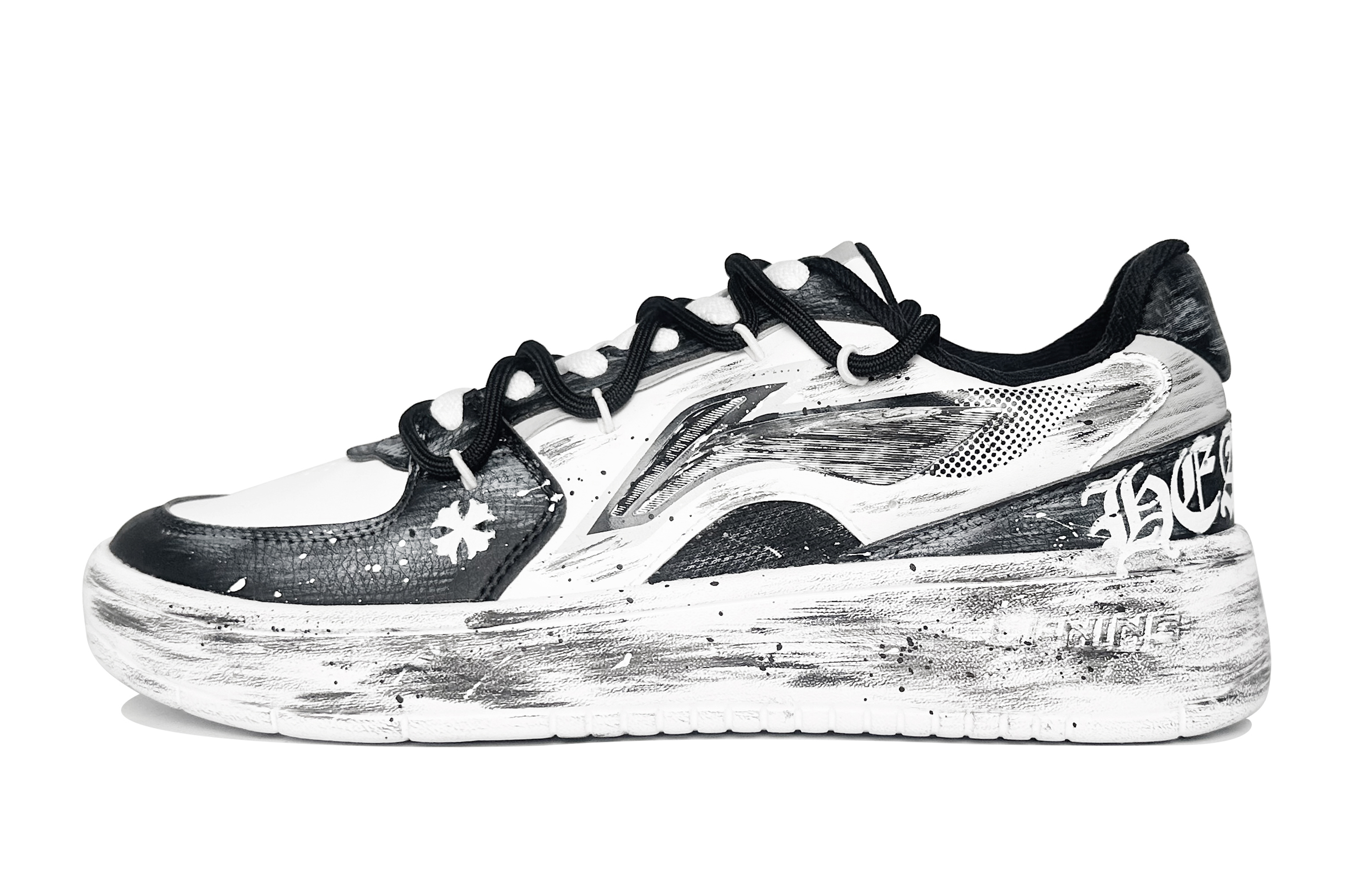 LINING Кроссовки для скейтбординга Xinghe с противоскользящим и износостойким покрытием, низкие, мужские, черно-белые
LINING Кроссовки для скейтбординга Xinghe с противоскользящим и износостойким покрытием, низкие, мужские, черно-белые