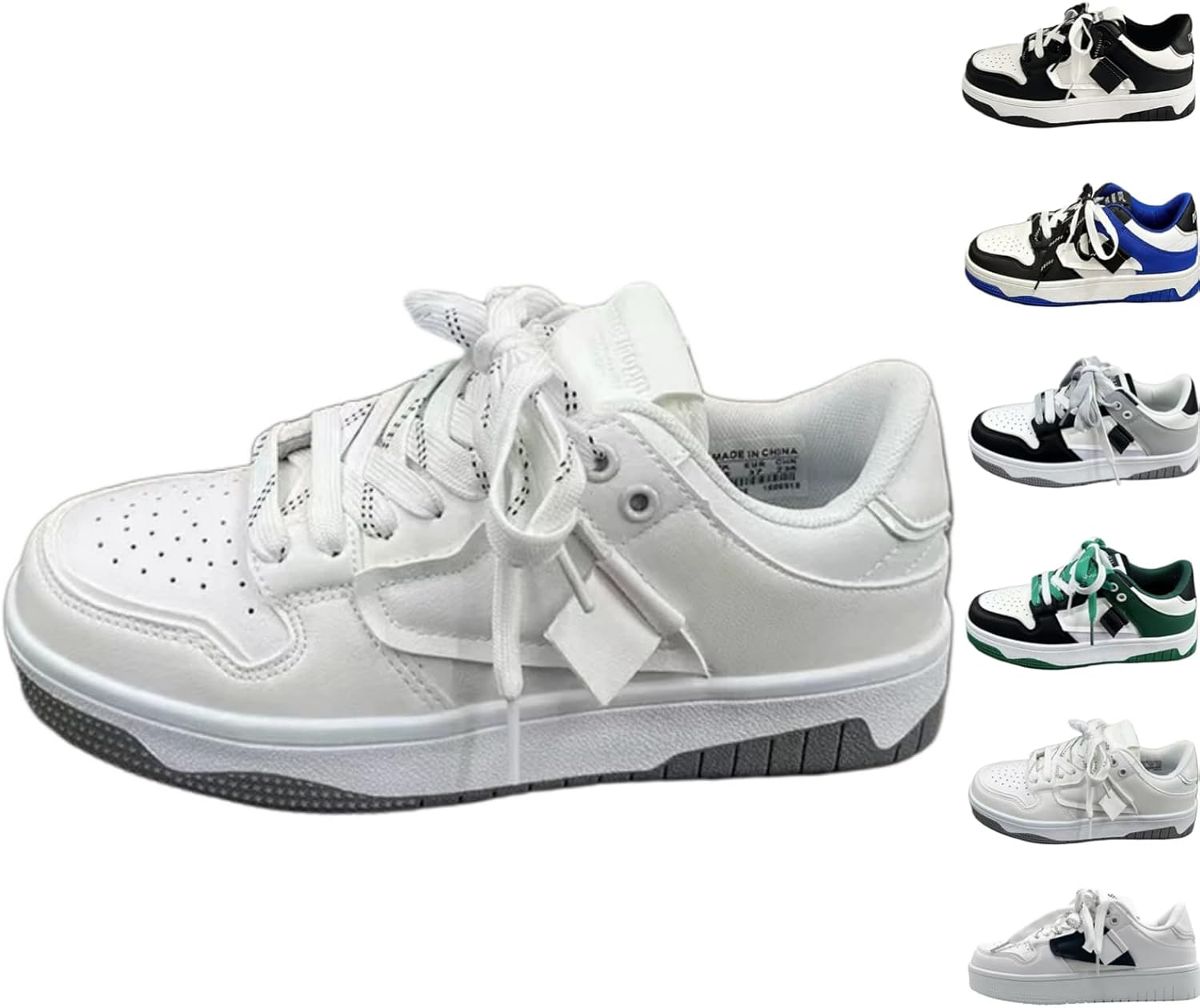 Женские и мужские кроссовки Y2K, массивные, модные, ретро, повседневные, с противоскользящей подошвой, удобные, для бега, скейтбординга и спорта Macefil, белый
Женские и мужские кроссовки Y2K, массивные, модные, ретро, повседневные, с противоскользящей подошвой, удобные, для бега, скейтбординга и спорта Macefil, белый