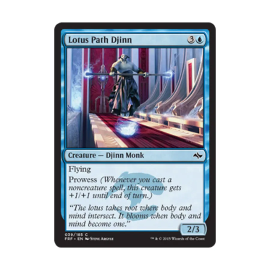 CCG Джинн Пути Лотоса (клавиша C), MTG - Fate Reforged
CCG Джинн Пути Лотоса (клавиша C), MTG - Fate Reforged