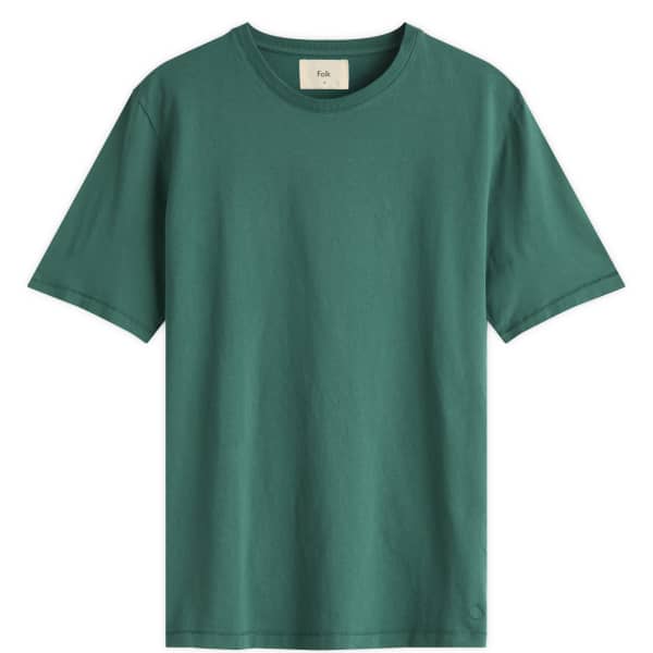 Футболка с контрастными рукавами Folk, зеленый
Футболка с контрастными рукавами Folk, зеленый