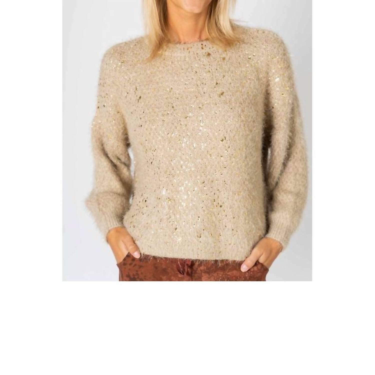 Пушистый свитер цвета тауп Look Mode USA, серо-коричневый
Пушистый свитер цвета тауп Look Mode USA, серо-коричневый