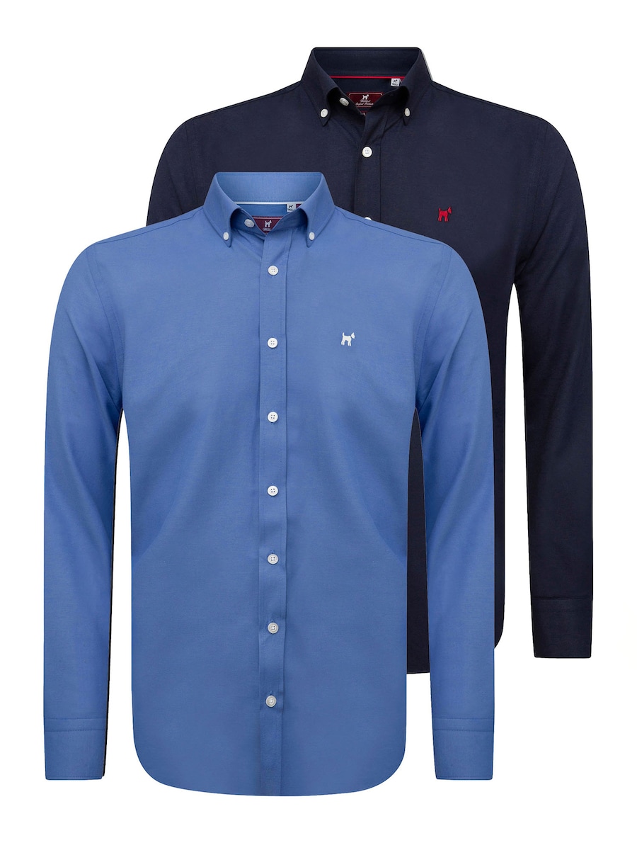 Рубашка Slim Fit на пуговицах Williot, синий/темно-синий
Рубашка Slim Fit на пуговицах Williot, синий/темно-синий