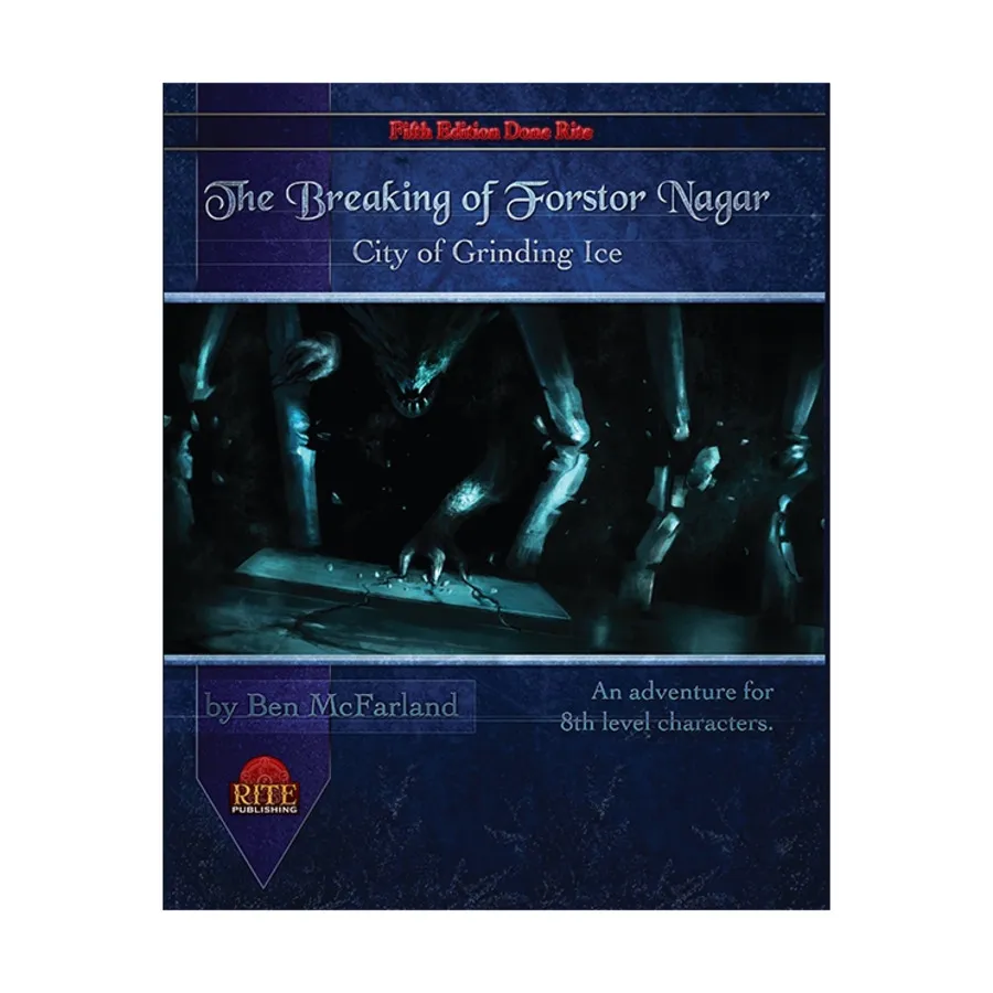 Модуль Breaking of Forstor Nagar (Dungeons & Dragons 5e), Dungeons & Dragons (5th Edition, 2014 Edition) (Rite Publishing)
Модуль Breaking of Forstor Nagar (Dungeons & Dragons 5e), Dungeons & Dragons (5th Edition, 2014 Edition) (Rite Publishing)