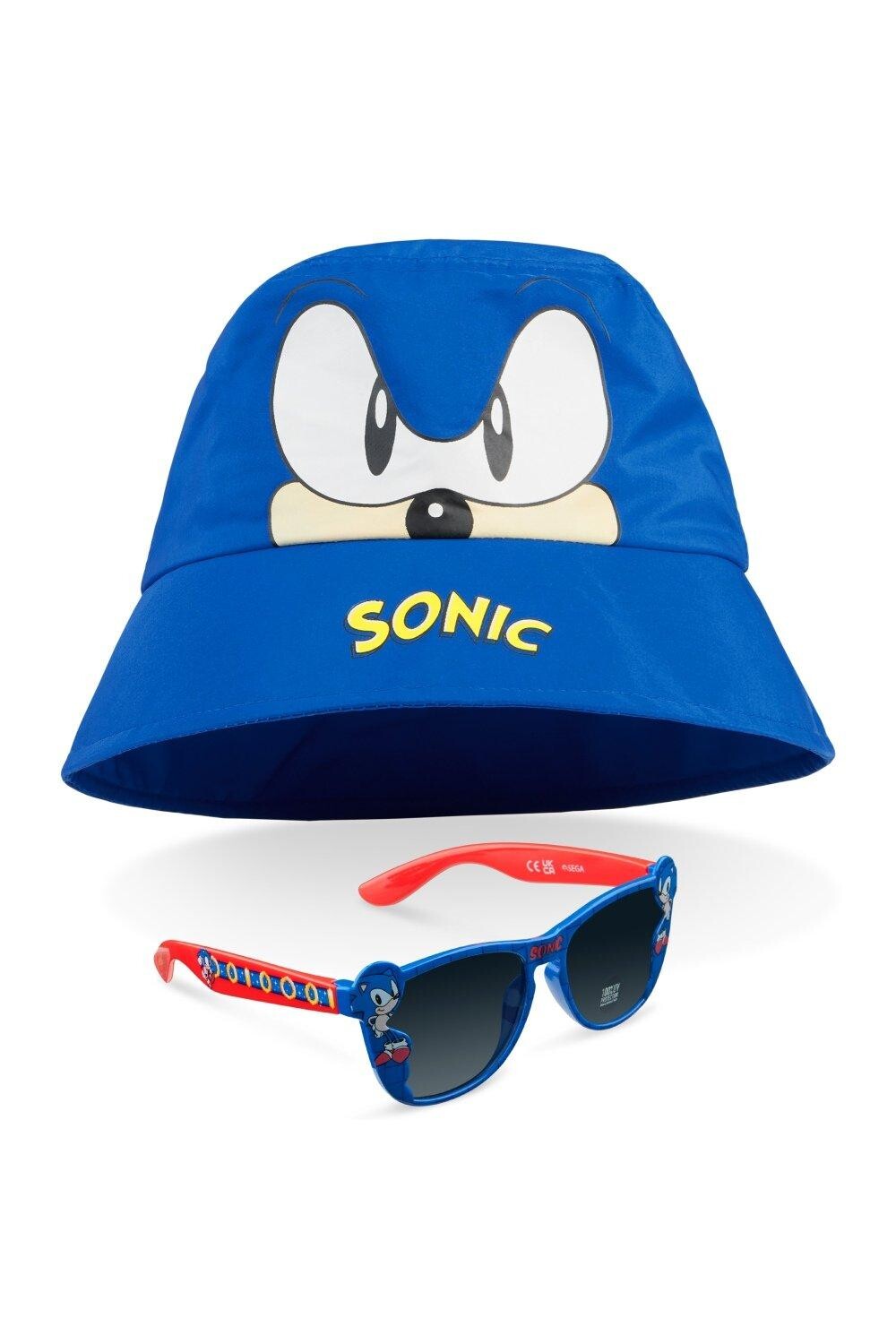 Комплект шляпы-ведра и солнцезащитных очков Sonic the Hedgehog, синий
Комплект шляпы-ведра и солнцезащитных очков Sonic the Hedgehog, синий