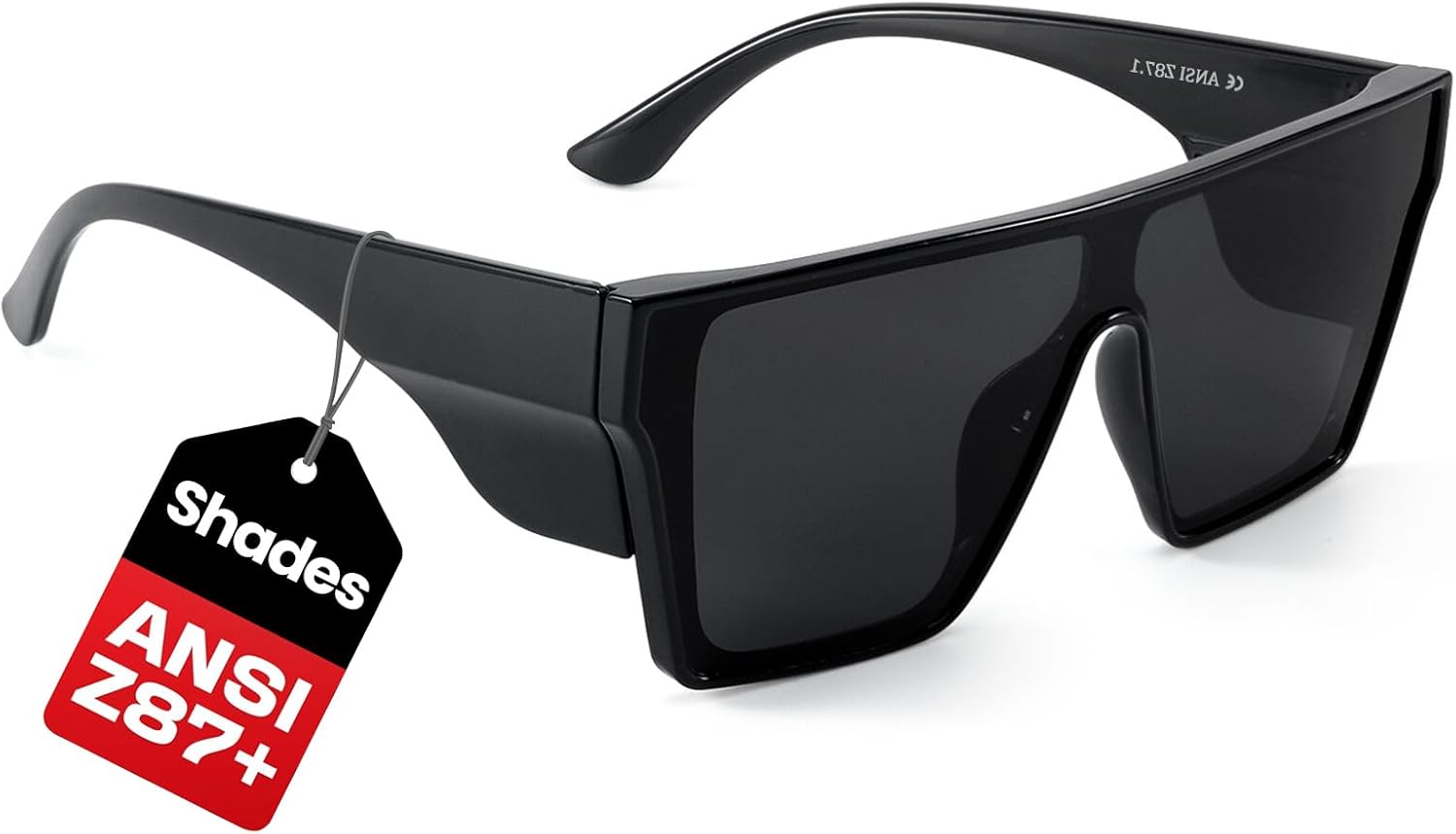 Солнцезащитные очки SODQW Ansi Z87 больших размеров для мужчин, поляризованные, квадратной формы, защита от УФ-излучения UV400, облегающие, увеличенного размера, A01- Black/Grey
Солнцезащитные очки SODQW Ansi Z87 больших размеров для мужчин, поляризованные, квадратной формы, защита от УФ-излучения UV400, облегающие, увеличенного размера, A01- Black/Grey