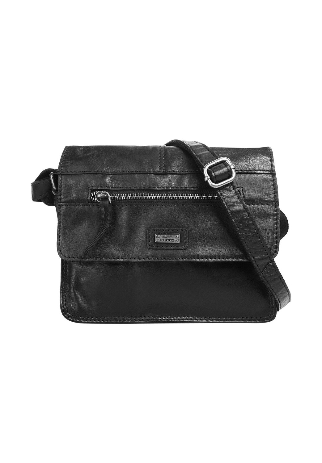 Сумка через плечо, натуральная кожа SPIKES & SPARROW, черный
Сумка через плечо, натуральная кожа SPIKES & SPARROW, черный