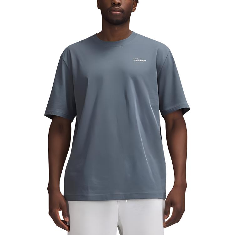 Тяжеловесная футболка мужская Lululeman, Нефтяной синий/OLBL
Тяжеловесная футболка мужская Lululeman, Нефтяной синий/OLBL