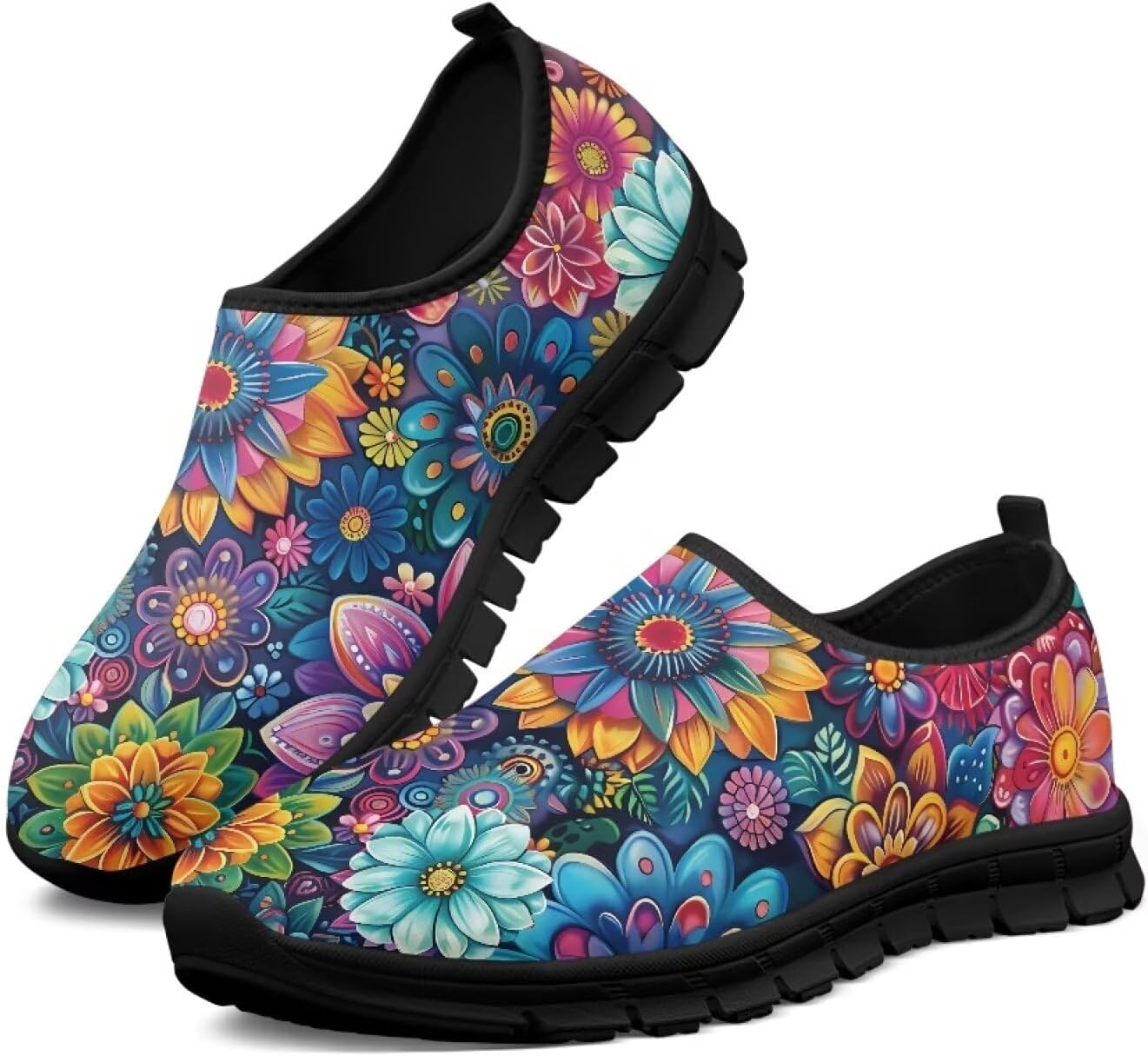 Мужские модные кроссовки Hresuewn, низкие, с противоскользящей подошвой, повседневная обувь для мужчин, удобные для ходьбы, Colorful Flowers
Мужские модные кроссовки Hresuewn, низкие, с противоскользящей подошвой, повседневная обувь для мужчин, удобные для ходьбы, Colorful Flowers