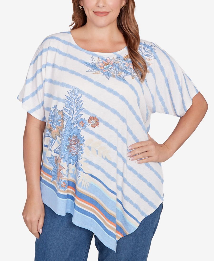 Топ в стиле бохо с вышивкой, больших размеров Ruby Rd, Blue Sky Multi
Топ в стиле бохо с вышивкой, больших размеров Ruby Rd, Blue Sky Multi