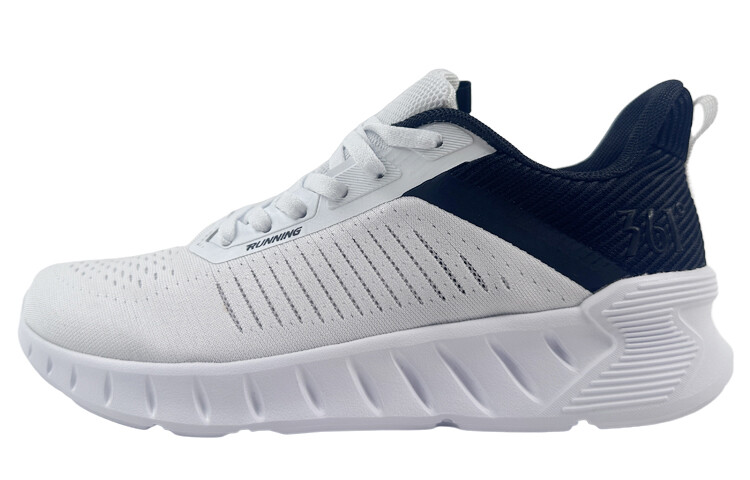 Кроссовки мужские с низким верхом, белый/черный обсидиановые 361°
Кроссовки мужские с низким верхом, белый/черный обсидиановые 361°