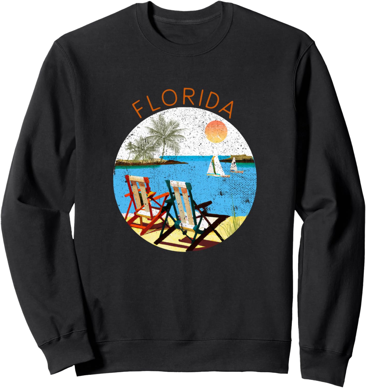 Ретро-сувенир из Флориды - винтажный пляжный отдых. Толстовка Florida Retro Souvenir Apparel, черный
Ретро-сувенир из Флориды - винтажный пляжный отдых. Толстовка Florida Retro Souvenir Apparel, черный