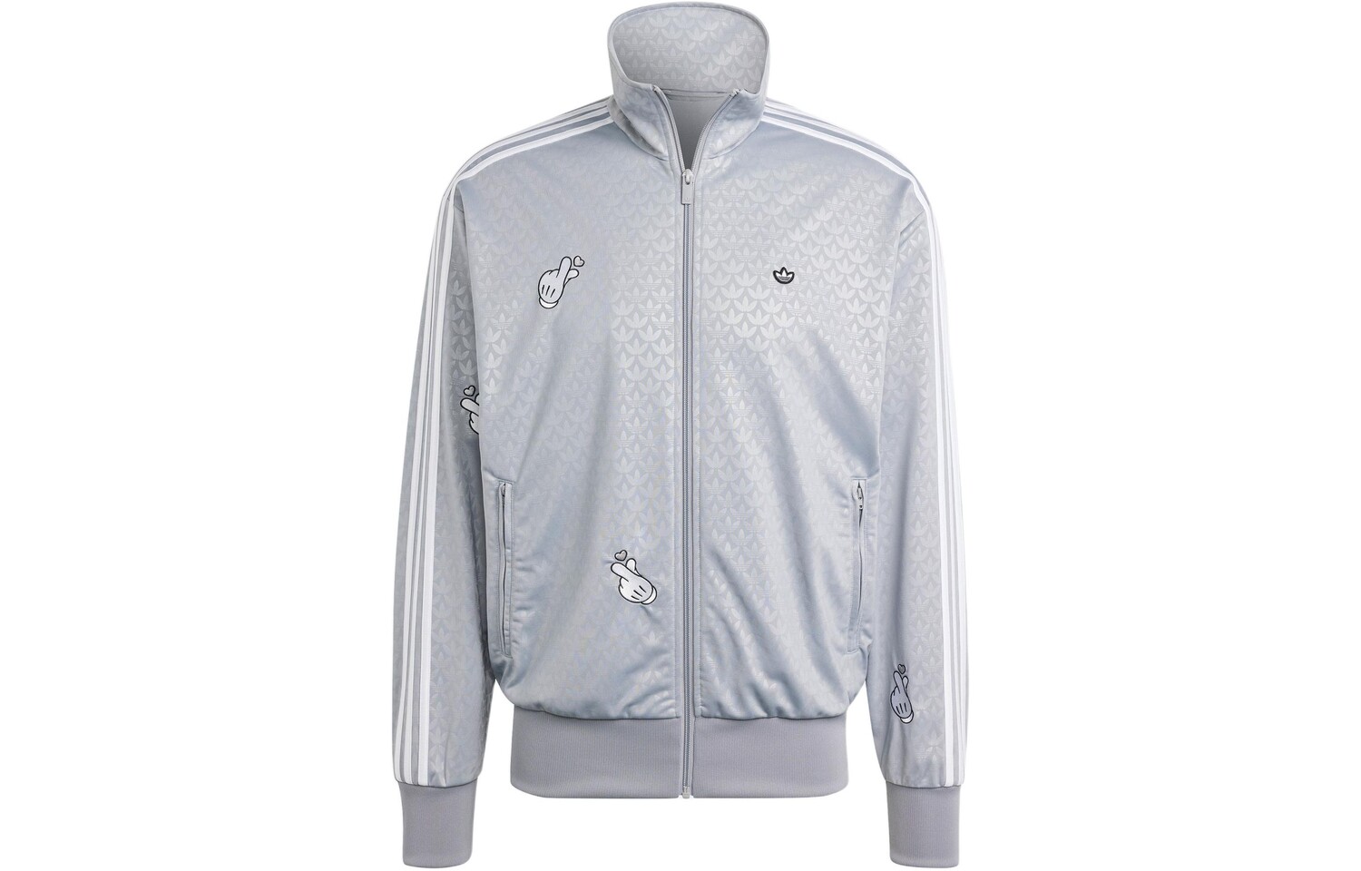 Мужская куртка Cobrand Mickey Mouse серого цвета Adidas Originals, серый 
Мужская куртка Cobrand Mickey Mouse серого цвета Adidas Originals, серый