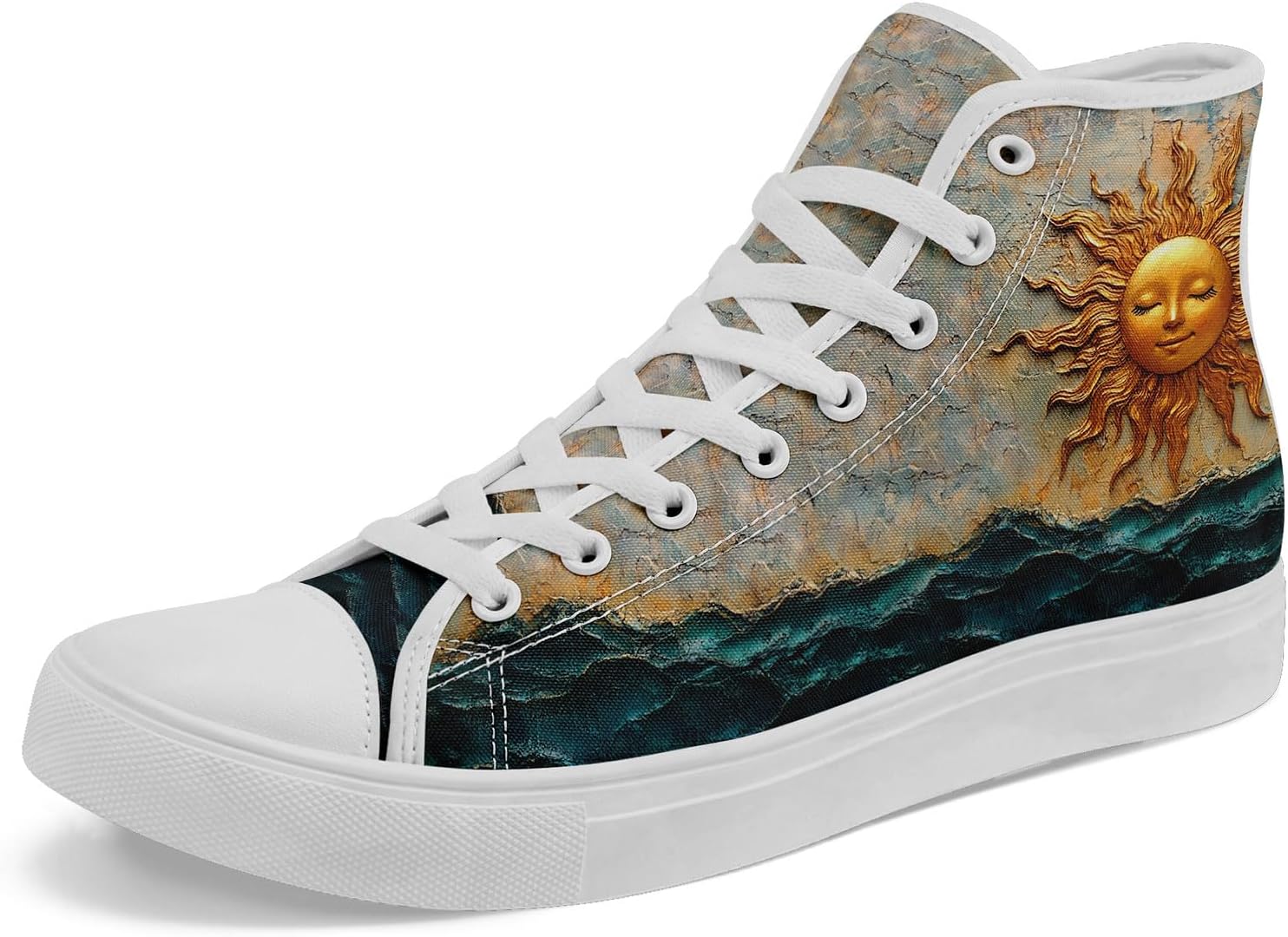 Высокие кеды на платформе AWSOLE SunMoon с принтом для мужчин и женщин, стильная обувь с небесной тематикой, дышащие и легкие, белый/синий/коричневый/темно-синий
Высокие кеды на платформе AWSOLE SunMoon с принтом для мужчин и женщин, стильная обувь с небесной тематикой, дышащие и легкие, белый/синий/коричневый/темно-синий