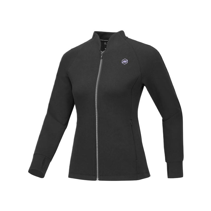 Skechers Женская куртка спортивной серии комфорт, Carbon Black/0018
Skechers Женская куртка спортивной серии комфорт, Carbon Black/0018