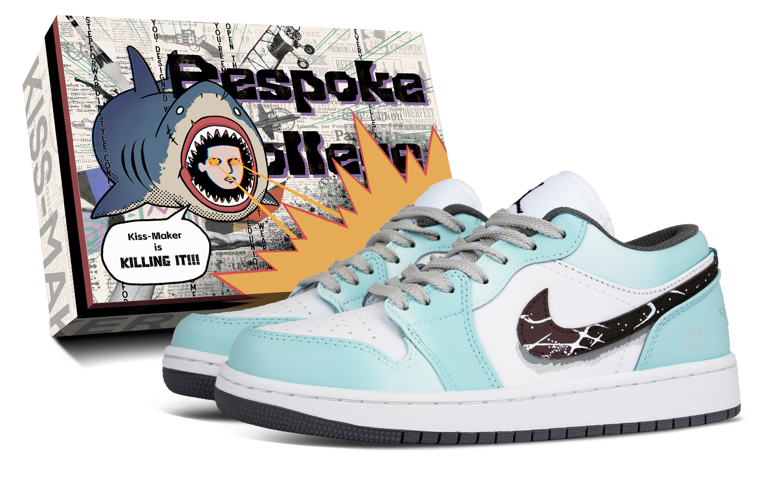 Jordan Air 1 Slip Resistant Low top детские баскетбольные кроссовки Blue Unisex
Jordan Air 1 Slip Resistant Low top детские баскетбольные кроссовки Blue Unisex