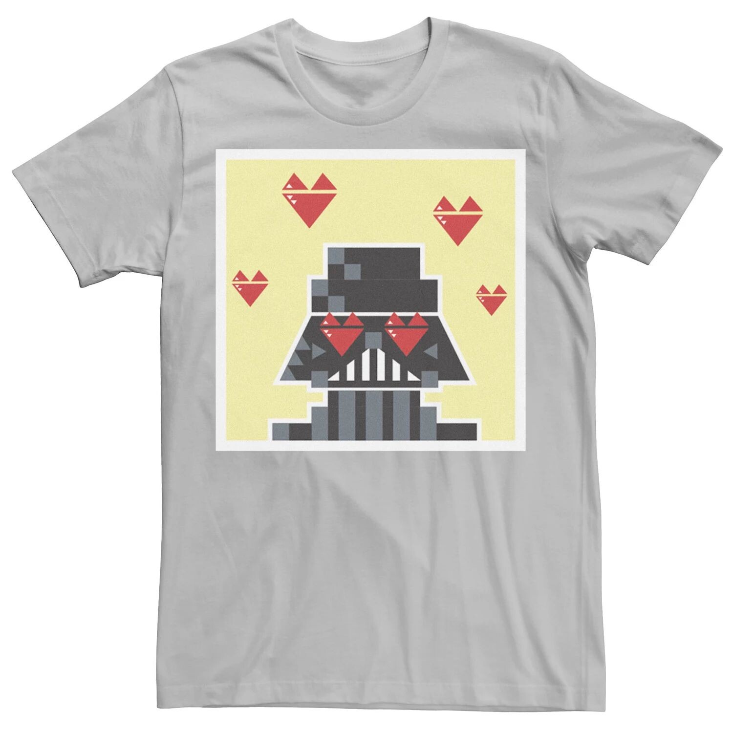 Мужская футболка Darth Vader Pixel Heart Eyes ко Дню святого Валентина Star Wars
Мужская футболка Darth Vader Pixel Heart Eyes ко Дню святого Валентина Star Wars