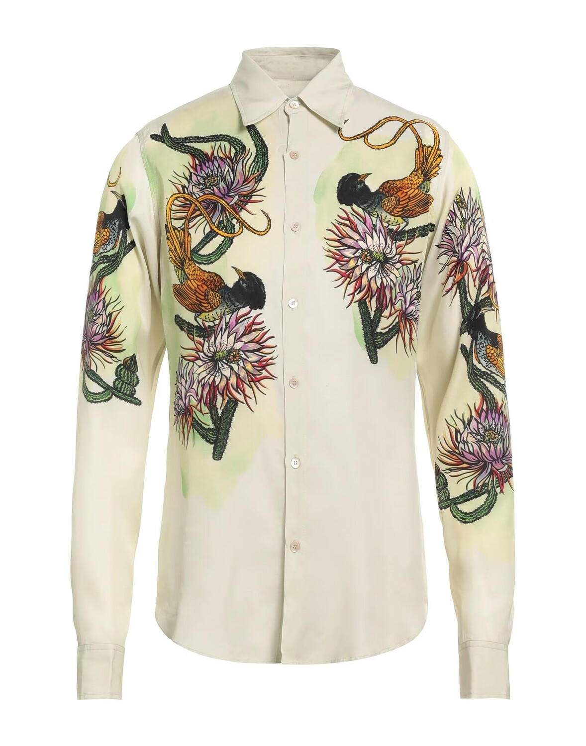 Рубашка Dries Van Noten, бежевый
Рубашка Dries Van Noten, бежевый