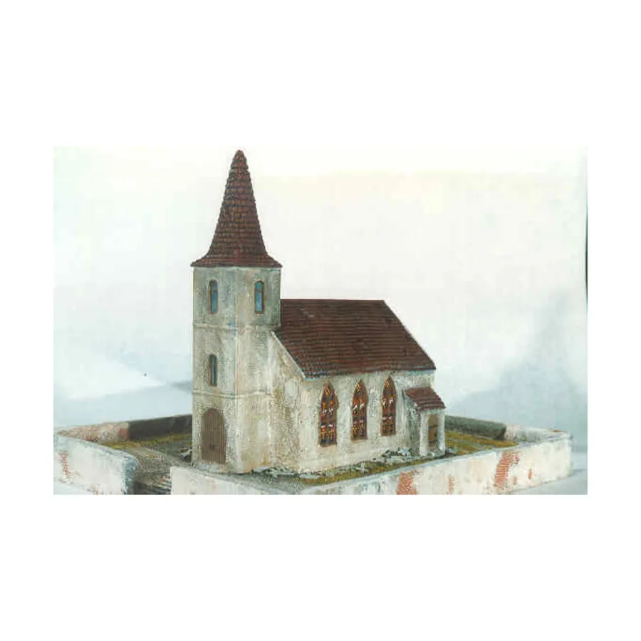 Ватерлоо - Бельгийская церковь с секцией стены, Terrain - Resin (15mm) (Monday Knight Productions)
Ватерлоо - Бельгийская церковь с секцией стены, Terrain - Resin (15mm) (Monday Knight Productions)