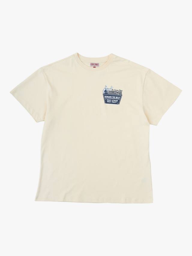 Хлопковая футболка Regular Fit с принтом в каждой паре Dubbleware, Ecru
Хлопковая футболка Regular Fit с принтом в каждой паре Dubbleware, Ecru