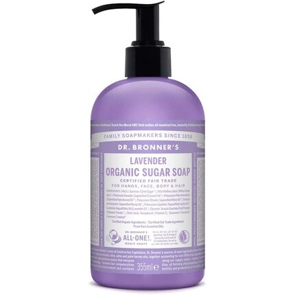 Лавандовое жидкое мыло 355мл, Dr. Bronner'S
Лавандовое жидкое мыло 355мл, Dr. Bronner'S