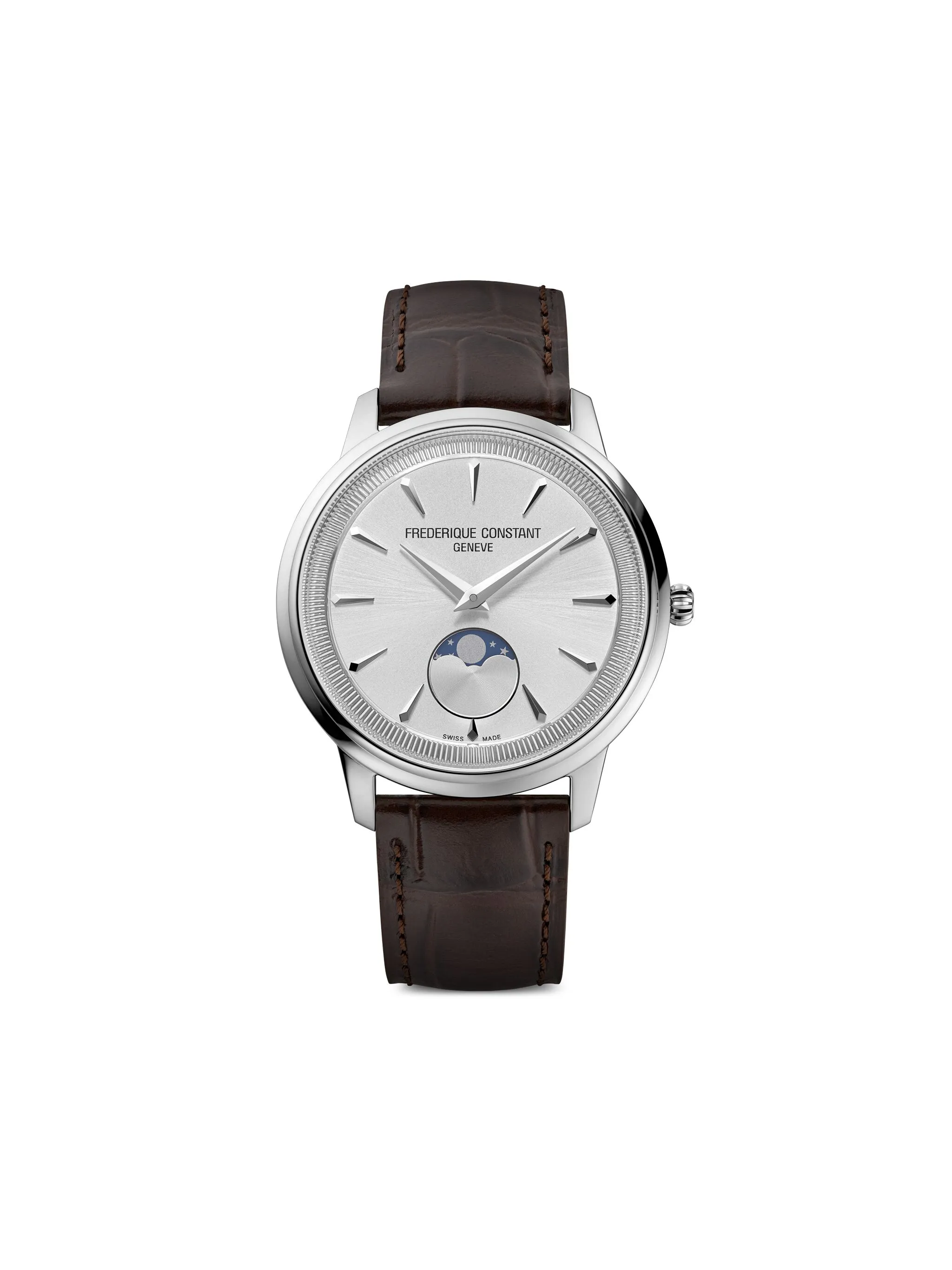 Наручные часы Classics Moneta Moonphase 37 мм Frederique Constant, серый
Наручные часы Classics Moneta Moonphase 37 мм Frederique Constant, серый