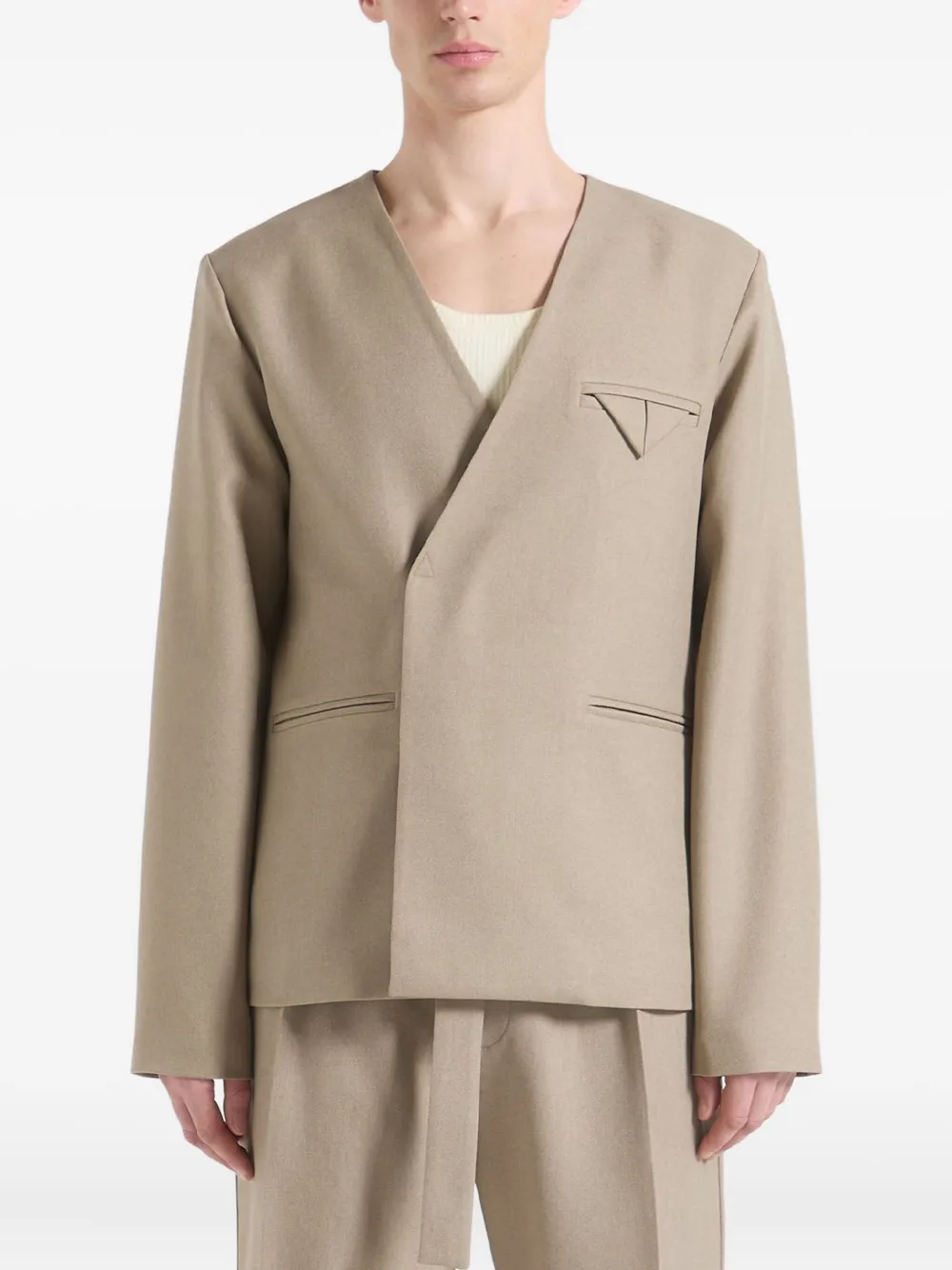 Двубортный блейзер Manière De Voir, нейтральный
Двубортный блейзер Manière De Voir, нейтральный