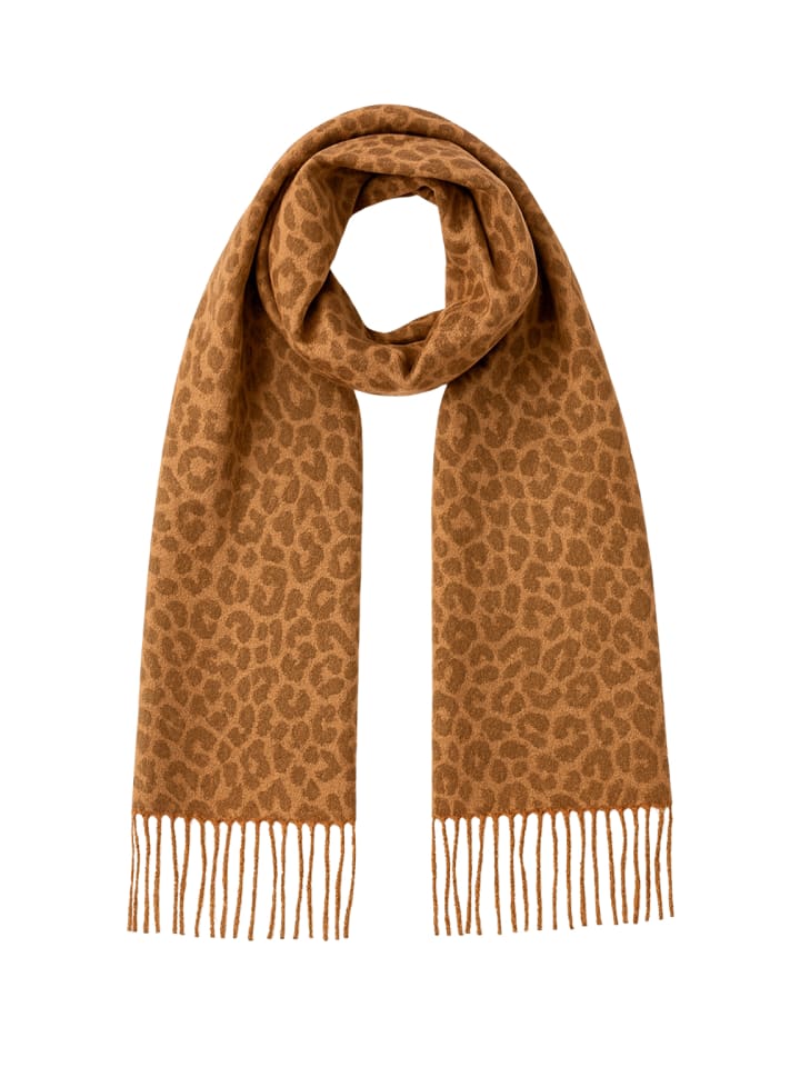 Шарф с леопардовым принтом и бахромой, мягкий, серо-коричневого цвета. Faera
Шарф с леопардовым принтом и бахромой, мягкий, серо-коричневого цвета. Faera