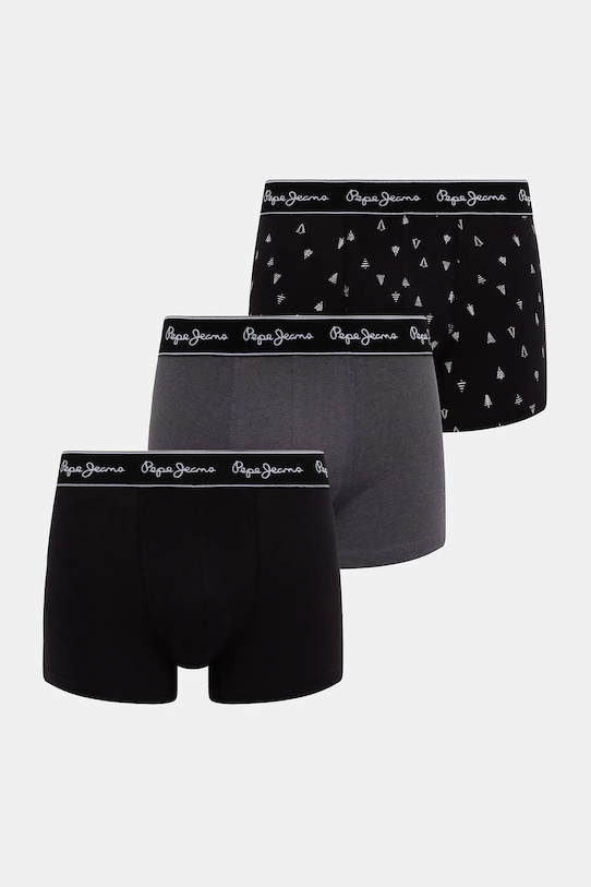 3 пары боксеров Pepe Jeans, черный
3 пары боксеров Pepe Jeans, черный
