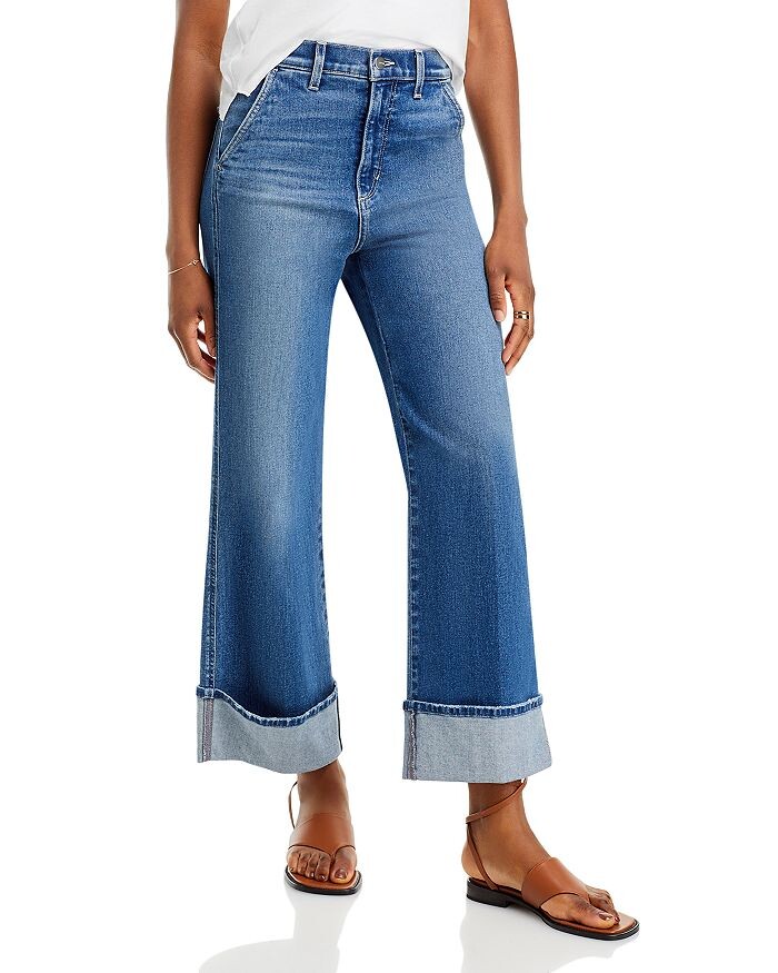 Joe's Jeans Джинсы до щиколотки с высокой посадкой и манжетами Trixie цвета First Bite, синий
Joe's Jeans Джинсы до щиколотки с высокой посадкой и манжетами Trixie цвета First Bite, синий