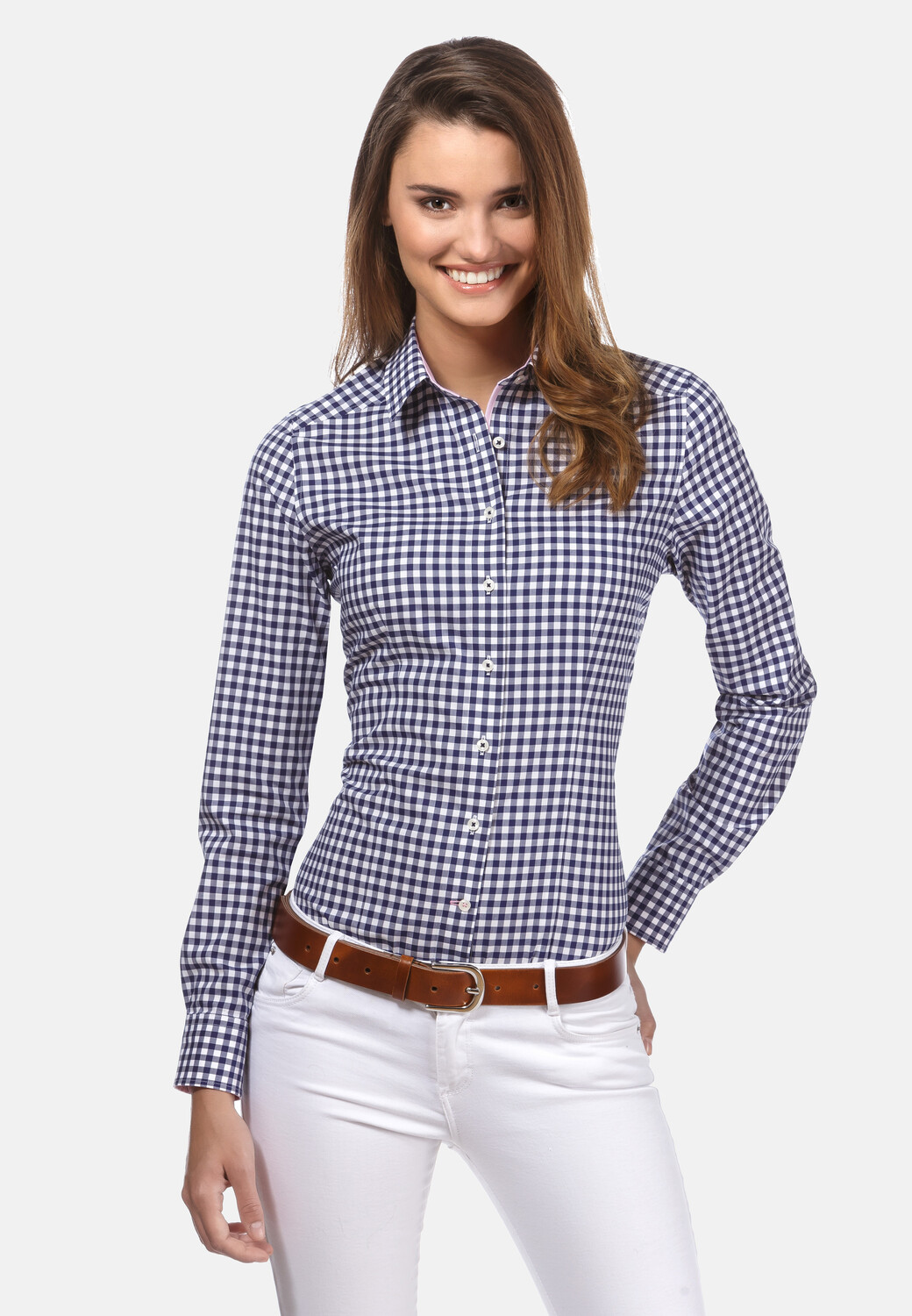 Блуза Vincenzo Boretti leicht tailliert, темно-синий
Блуза Vincenzo Boretti leicht tailliert, темно-синий