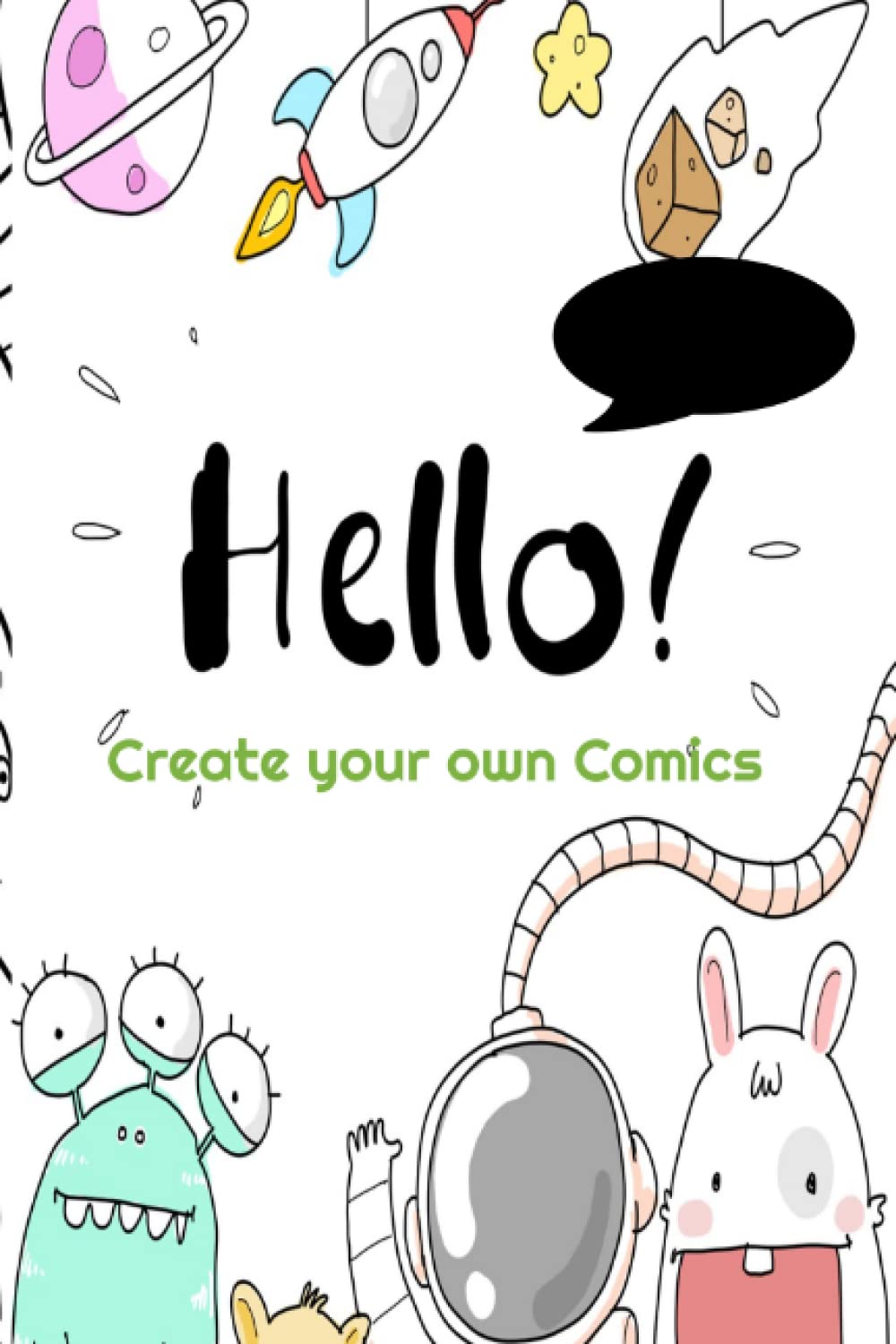 Blank Comic book,for drawing and sketching: Notebook for kids or everyone who want to create your own comics.: Little Monster Comic book, create your own Monster Comic. Paperback 6x9 (Independently published)
Blank Comic book,for drawing and sketching: Notebook for kids or everyone who want to create your own comics.: Little Monster Comic book, create your own Monster Comic. Paperback 6x9 (Independently published)