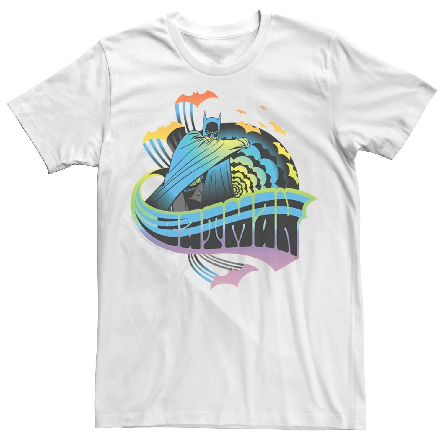 Радужная футболка в стиле ретро для взрослых DC Comics Pride Batman Licensed Character
Радужная футболка в стиле ретро для взрослых DC Comics Pride Batman Licensed Character