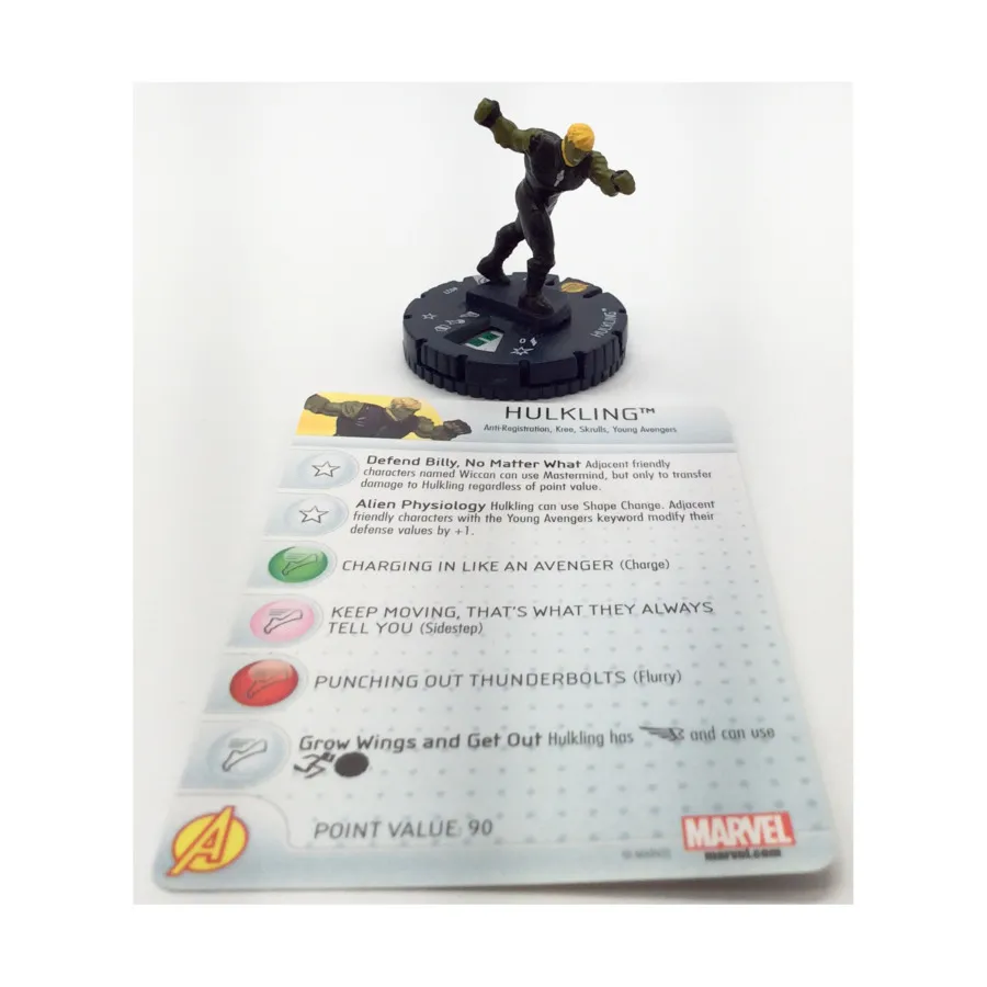 Халклинг № 027 ( клавиша R), Marvel HeroClix - Civil War Organized Play - Singles
Халклинг № 027 ( клавиша R), Marvel HeroClix - Civil War Organized Play - Singles
