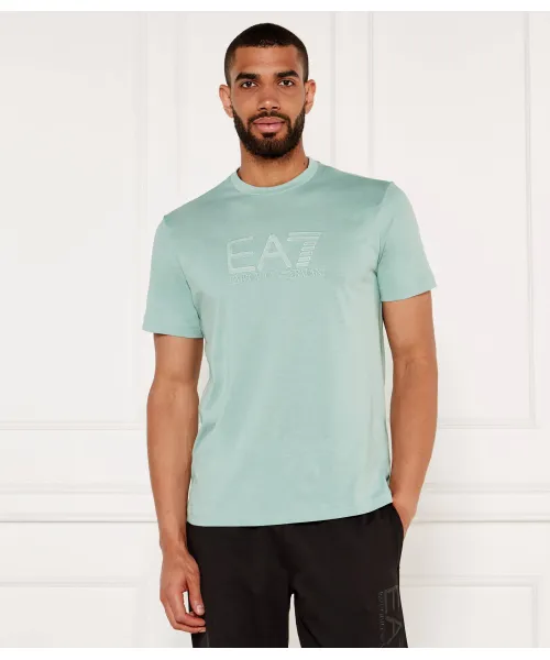 Футболка Regular fit Ea7, зеленый
Футболка Regular fit Ea7, зеленый