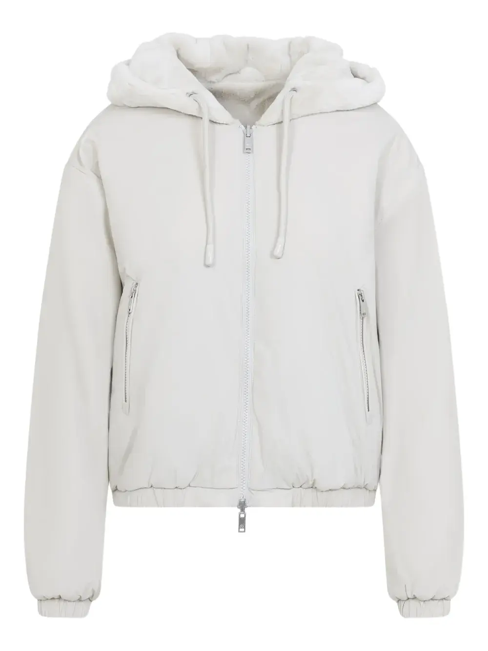 Худи с прорезными карманами Moose Knuckles, белый
Худи с прорезными карманами Moose Knuckles, белый