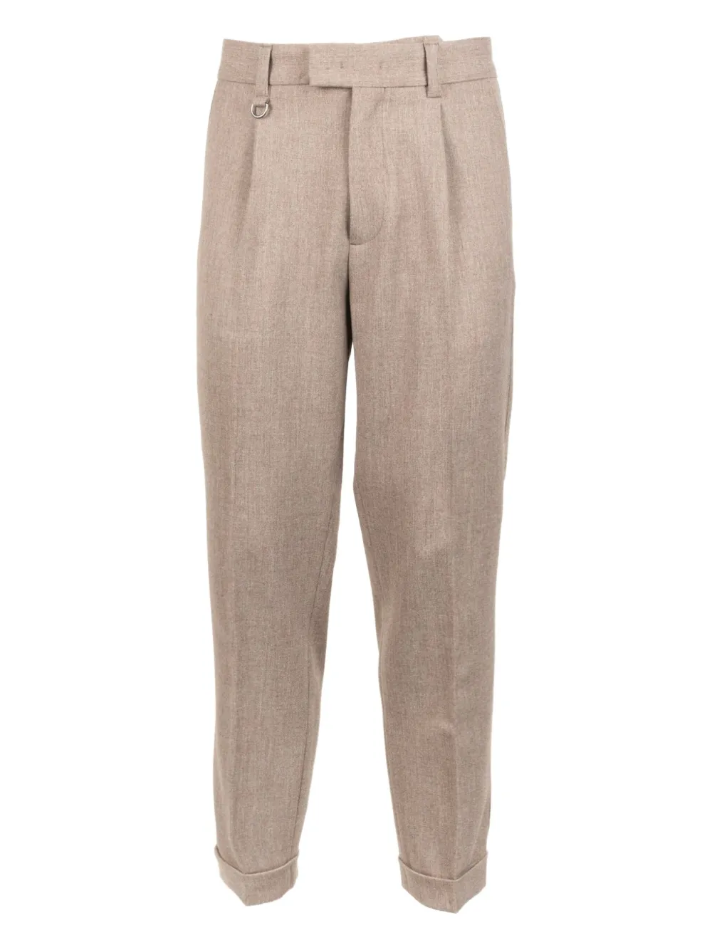 Брюки со складками и манжетами Paolo Pecora, светло-коричневый
Брюки со складками и манжетами Paolo Pecora, светло-коричневый