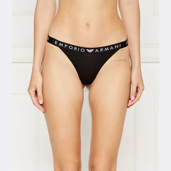 2 комплекта стрингов Emporio Armani, черный
2 комплекта стрингов Emporio Armani, черный