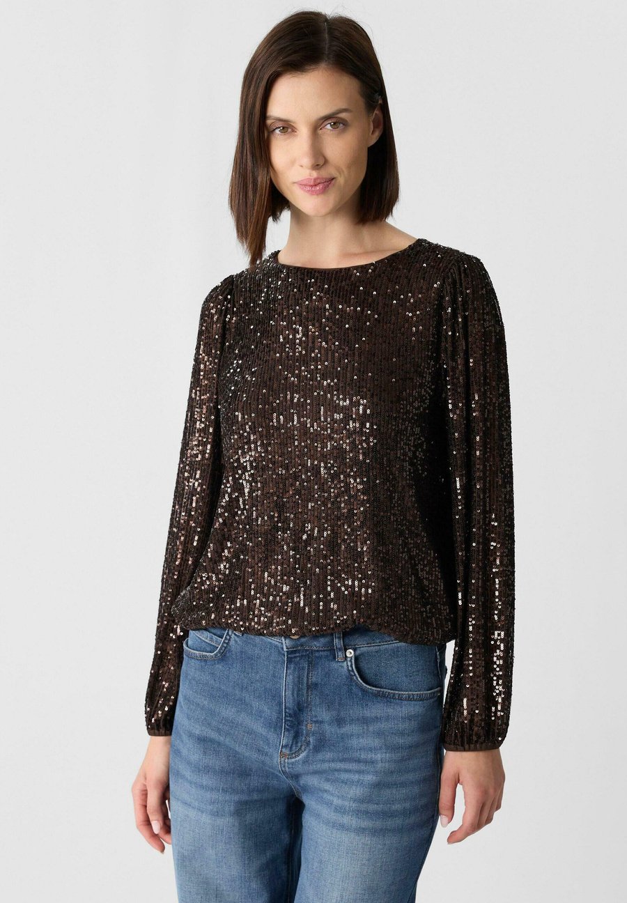 Блуза comma Blouse, Dunkelbraun/Brown
Блуза comma Blouse, Dunkelbraun/Brown