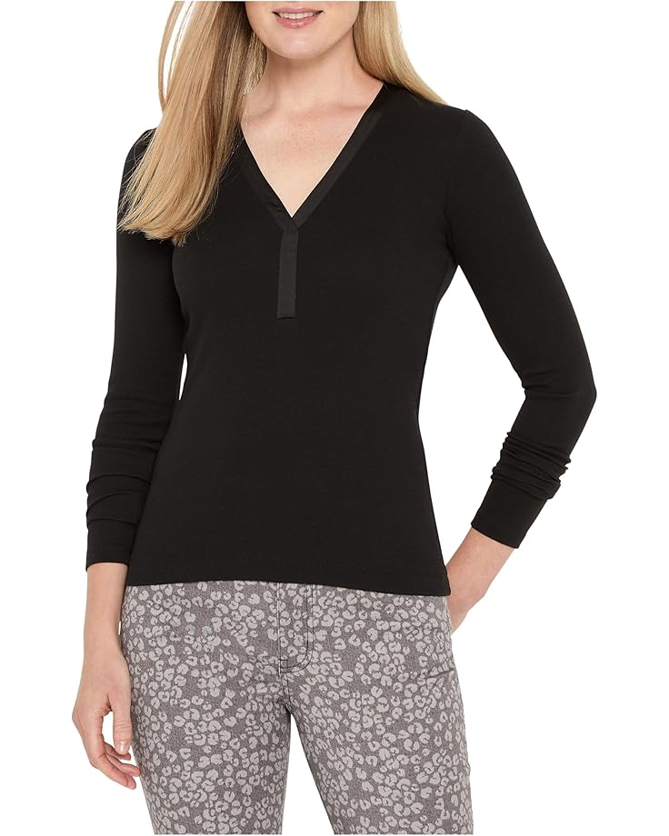Женский топ NIC+ZOE Trimmed Perfect Knit Rib V-Neck, Black Onyx
Женский топ NIC+ZOE Trimmed Perfect Knit Rib V-Neck, Black Onyx