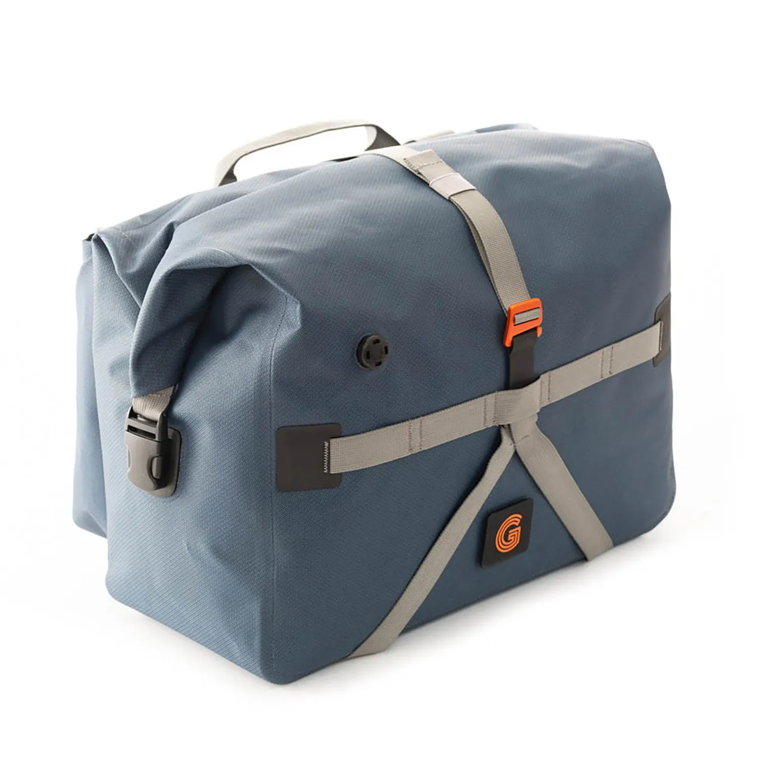 Большая водонепроницаемая сумка Borough с закручиваемым верхом Brompton, Navy/Grey
Большая водонепроницаемая сумка Borough с закручиваемым верхом Brompton, Navy/Grey