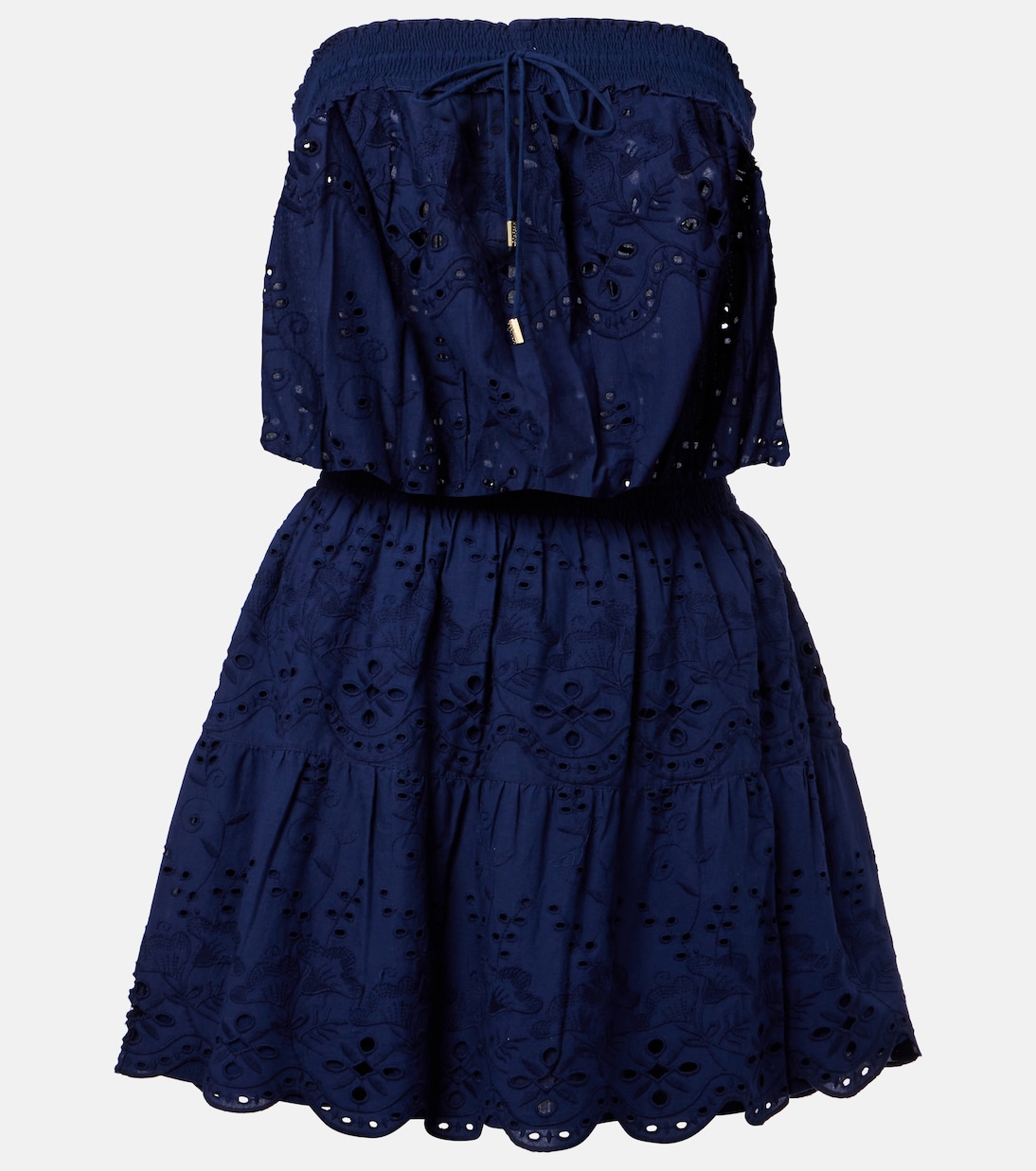 Колетт мини-платье из хлопка с английской вышивкой Melissa Odabash, темно-синий
Колетт мини-платье из хлопка с английской вышивкой Melissa Odabash, темно-синий