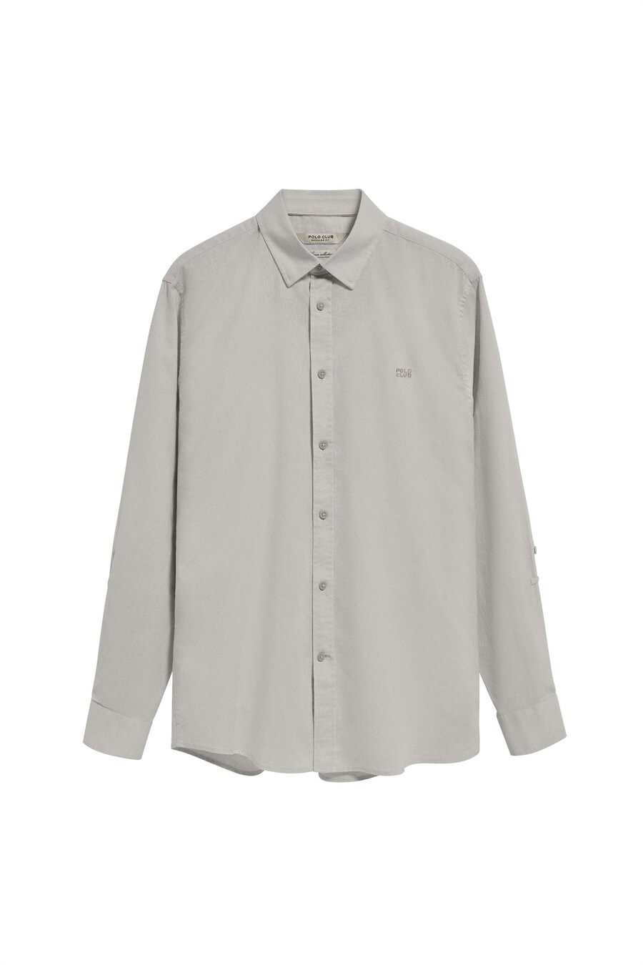 Рубашка на пуговицах классического кроя Polo Club, серый
Рубашка на пуговицах классического кроя Polo Club, серый
