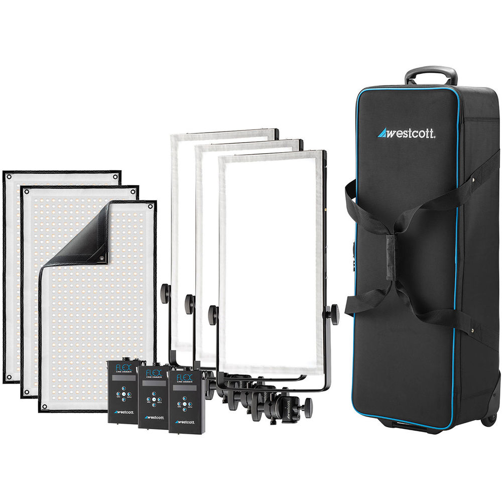 Комплект Westcott Peter Hurley Flex Cine Bi-Color 3-Light (1 x 2')
Комплект Westcott Peter Hurley Flex Cine Bi-Color 3-Light (1 x 2')