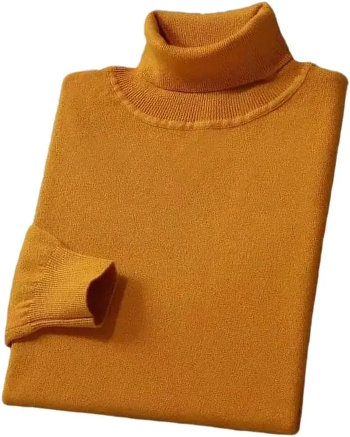 Мужской свитер с воротником-стойкой 2025 — теплый джемпер из смеси кашемира и хлопка
Мужской свитер с воротником-стойкой 2025 — теплый джемпер из смеси кашемира и хлопка