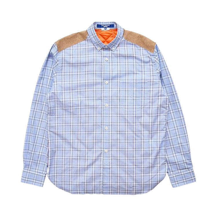 Рубашка Junya Watanabe MAN Check Shirt With Padded Back, Blue
Рубашка Junya Watanabe MAN Check Shirt With Padded Back, Blue