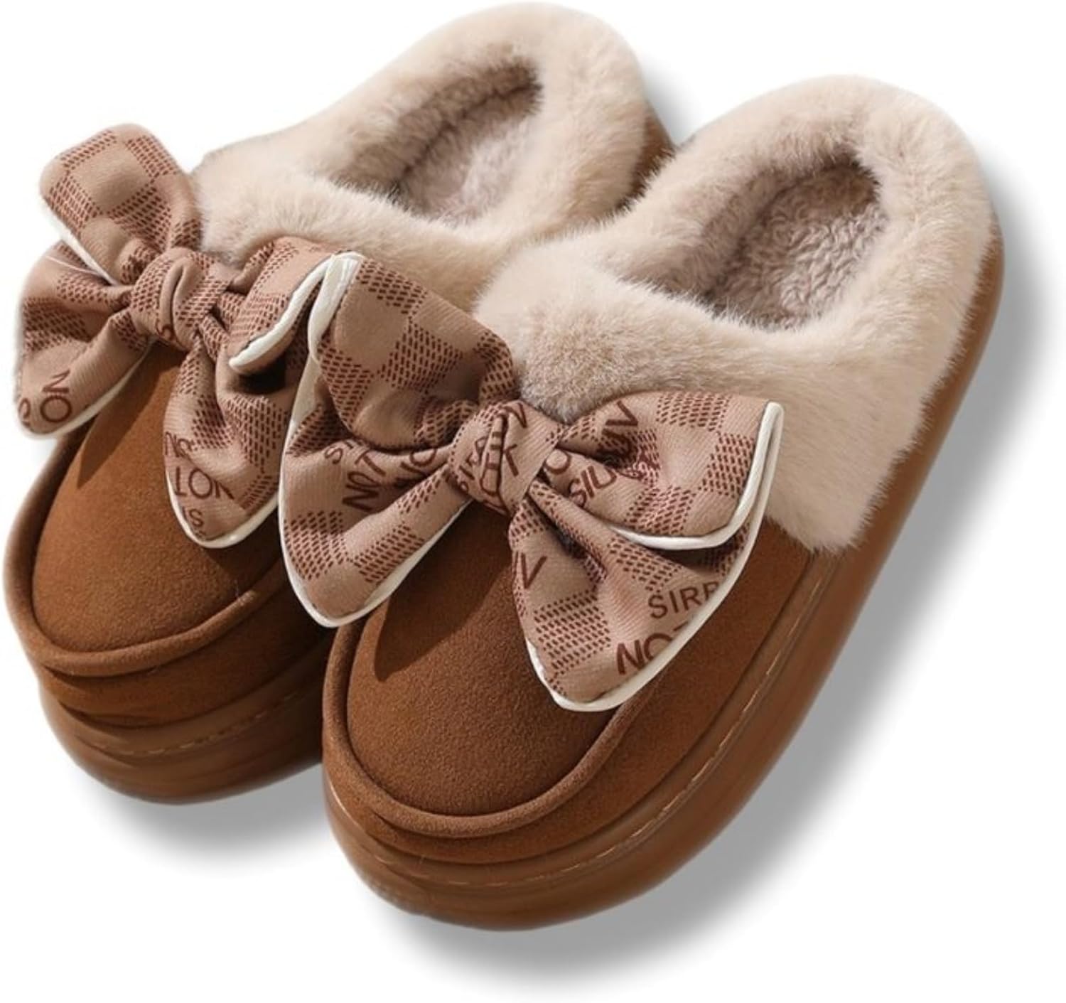 Забавные тапочки с бантиком для женщин и мужчин, розовые, мягкие, пушистые, плюшевые, для спальни, зимние, с нескользящей подошвой, теплые, для дома и улицы Elirar
Забавные тапочки с бантиком для женщин и мужчин, розовые, мягкие, пушистые, плюшевые, для спальни, зимние, с нескользящей подошвой, теплые, для дома и улицы Elirar