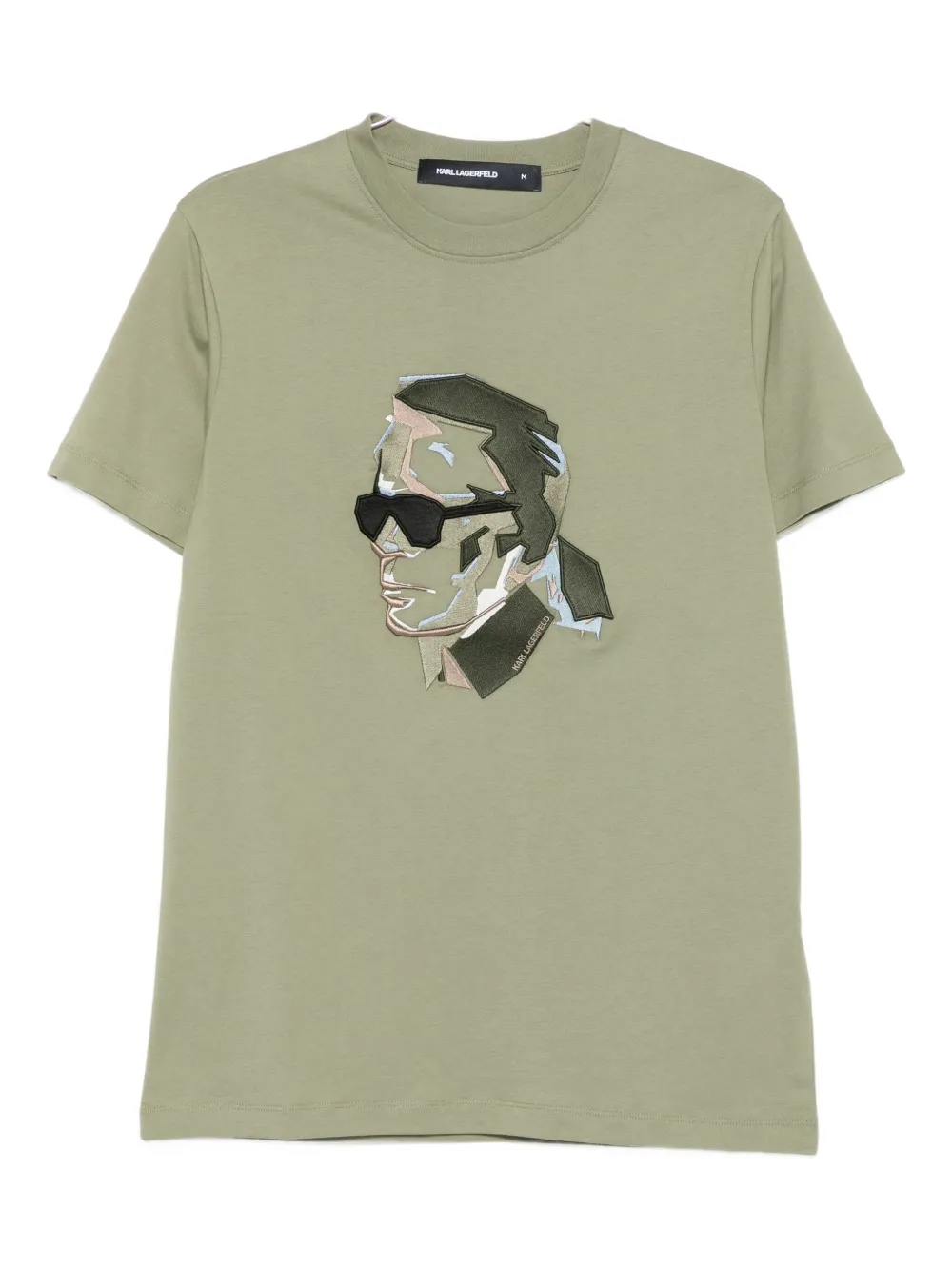 Футболка с аппликацией Karl Karl Lagerfeld, зеленый
Футболка с аппликацией Karl Karl Lagerfeld, зеленый