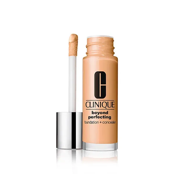 Стойкая база под макияж и консилер Beyond Perfecting Foundation Concealer Clinique, цвет golden neutral
Стойкая база под макияж и консилер Beyond Perfecting Foundation Concealer Clinique, цвет golden neutral