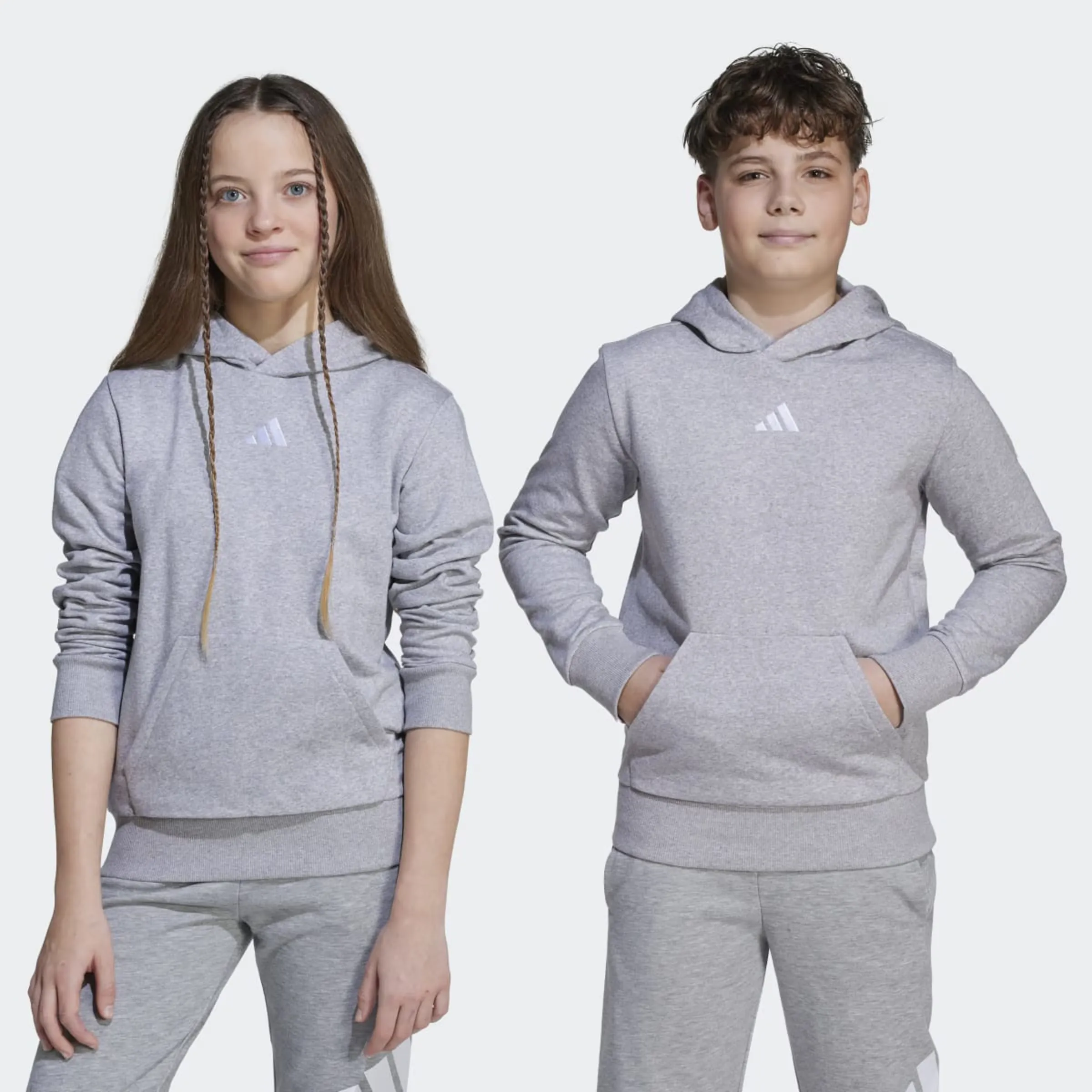 Детская толстовка Essentials adidas, серый 
Детская толстовка Essentials adidas, серый
