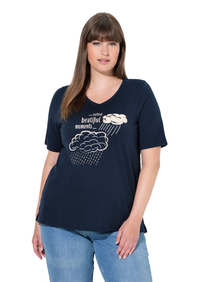 Ulla Popken Темно-синяя футболка, Синий, Ulla Popken Темно-синяя футболка
Ulla Popken Темно-синяя футболка, Синий, Ulla Popken Темно-синяя футболка